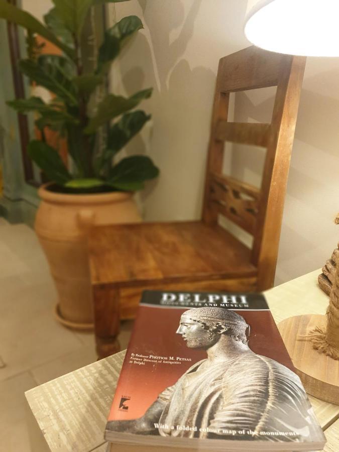 Beach House In Itea-Delphi 外观 照片