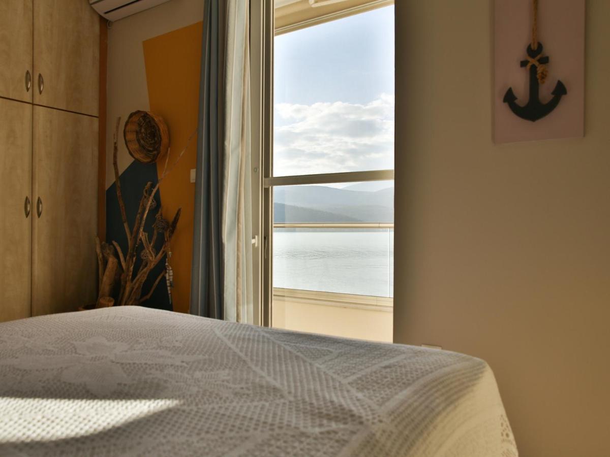 Beach House In Itea-Delphi 外观 照片