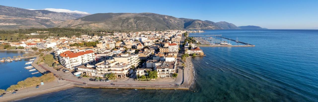 Beach House In Itea-Delphi 外观 照片